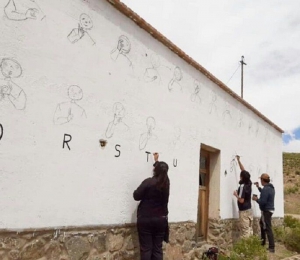Mural de Lengua de Se&ntilde;as en Cochinoca