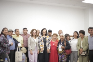 Leila Chaher present&oacute; a trabajadores y jubilados de Jujuy el Proyecto de Ley de Plan de Pago de Deuda Previsional