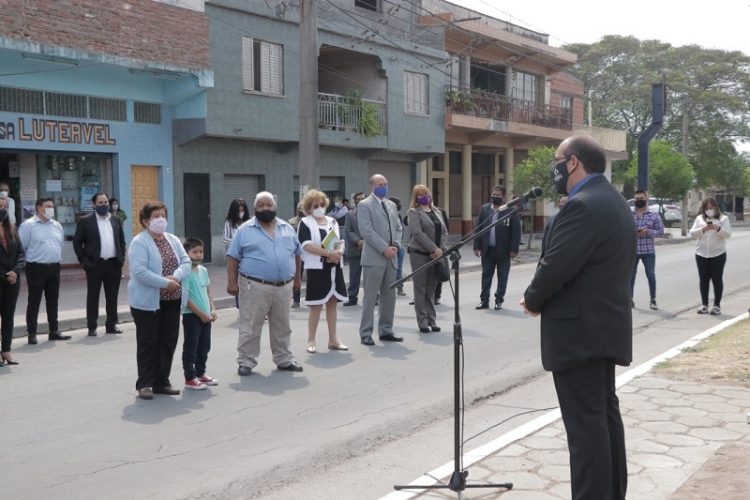 Emotiva ceremonia por &ldquo;aniversario de la creaci&oacute;n del departamento de Palpal&aacute;