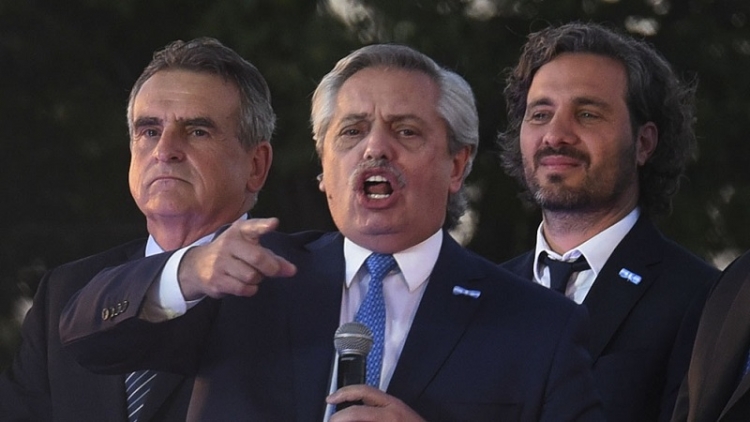 Fern&aacute;ndez asegur&oacute; que el pa&iacute;s "no tiene m&aacute;s espacio para soportar al crimen organizado"