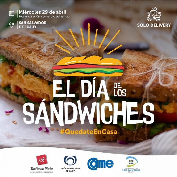 El d&iacute;a de los S&aacute;ndwiches En Casa
