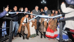 Inauguraron en Capital obras que mejoran la transitabilidad peatonal de los vecinos