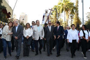 Bernis particip&oacute; de las Fiestas Patronales de San Salvador de Jujuy junto al gobernador Carlos Sadir