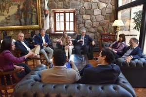 El vicegobernador recibi&oacute; a los integrantes del comit&eacute; nacional para la prevenci&oacute;n de la tortura
