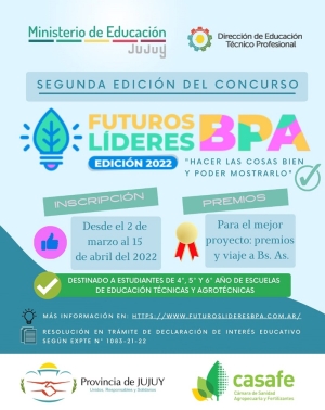 Segunda edici&oacute;n del Concurso L&iacute;deres de Buenas Pr&aacute;cticas Agr&iacute;colas