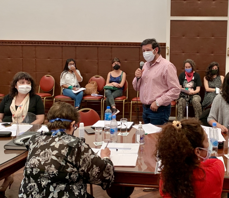 &ldquo;Pretendemos una ley enriquecida por los aportes de todas las organizaciones&rdquo;