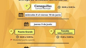 Comer en Casa: Entregar&aacute;n Unidades Alimentarias en Tres Cruces, Yavi, Cieneguillas y Susques