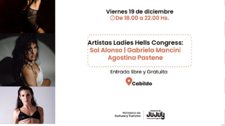 Show Cierre Taller de Danzas Urbanas, el Ladies Hells Congress presenta su propuesta en Cabildo