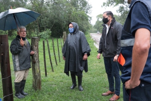 Ante las fuertes lluvias recorremos y prevenimos inundaciones en diferentes puntos de la ciudad