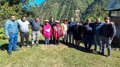 Sadir visit&oacute; a comisionados de Valle Grande