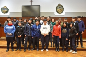 Alumnos del Olga Aredez visitaron la Legislatura