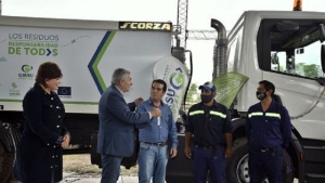 Gesti&oacute;n de residuos: El Piquete recibi&oacute; un compactador y cerrar&aacute; su basural a cielo abierto