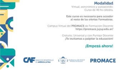 Brindan curso introductorio de Formaci&oacute;n Docente PROMACE