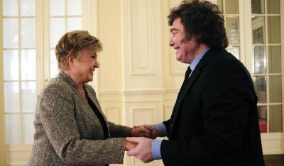 Milei se reuni&oacute; con Georgieva, quien pidi&oacute; "mantener las reformas" para "impulsar el crecimiento"