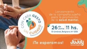 "Con cada gesto, un cuidado": lanzamiento de la campa&ntilde;a juje&ntilde;a para la promoci&oacute;n de la Salud Mental