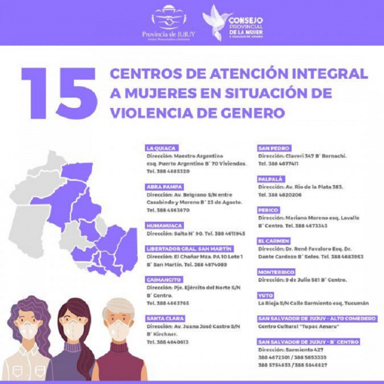Violencia de g&eacute;nero. "No est&aacute;s sola, estamos para ayudarte"