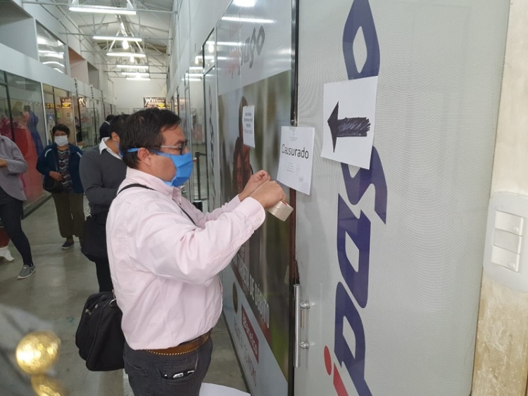 Clausuraron centro de cobro que exig&iacute;a el pago del 10% sobre el monto de la factura