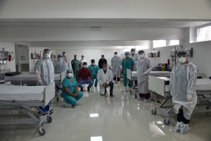 En pleno funcionamiento nueva ala de terapia intensiva para Covid del &ldquo;Pablo Soria&rdquo;
