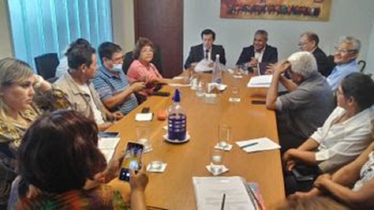 Intensa jornada de di&aacute;logo con los gremios