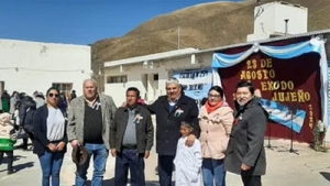 Homenaje a los h&eacute;roes del &Eacute;xodo Juje&ntilde;o en Palca de Aparzo