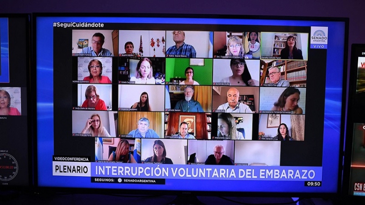 El Senado tratar&aacute; este martes el proyecto de Ley de Interrupci&oacute;n Legal del Embarazo