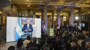 Alberto Fern&aacute;ndez: "El crecimiento del pa&iacute;s es evidente"