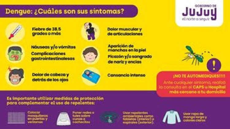 Dengue: la fiebre alta es el s&iacute;ntoma clave en casos sospechosos