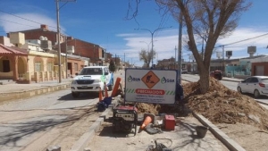 La Quiaca: Nueva obra de empalmes para mejorar la provisi&oacute;n del servicio