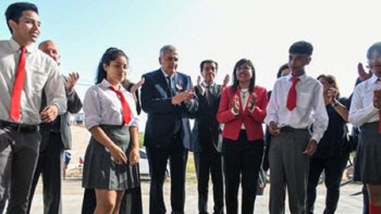 Con la inauguraci&oacute;n del Colegio Secundario N&deg; 41, Morales inici&oacute; el ciclo lectivo del secundario