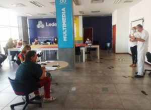 Presentaron protocolo a trabajadores y representantes gremiales
