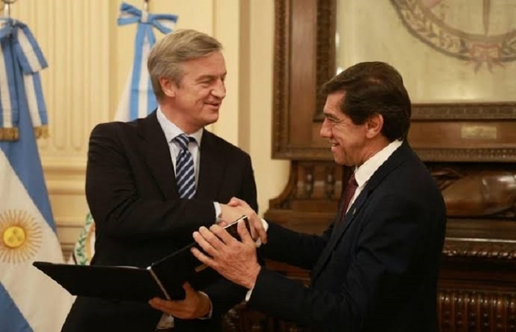 Sadir recibi&oacute; al embajador de la Uni&oacute;n Europea y al jefe de misi&oacute;n de Emiratos &Aacute;rabes Unidos