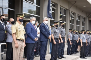 Gerardo Morales posesion&oacute; a los nuevos jefes de la polic&iacute;a