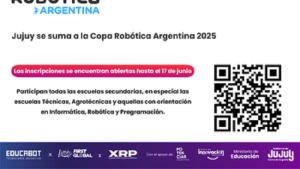 Jujuy se suma a la Copa Rob&oacute;tica Argentina 2025 para escuelas secundarias