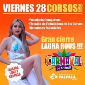 El viernes culminar&aacute; la &uacute;ltima noche "Carnaval de Todos" en Palpal&aacute;