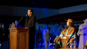 El gobernador Sadir y la vicepresidente Villarruel dieron apertura al Cabildo Hist&oacute;rico