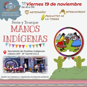 Nueva Feria y Trueque Manos Ind&iacute;genas en Capital