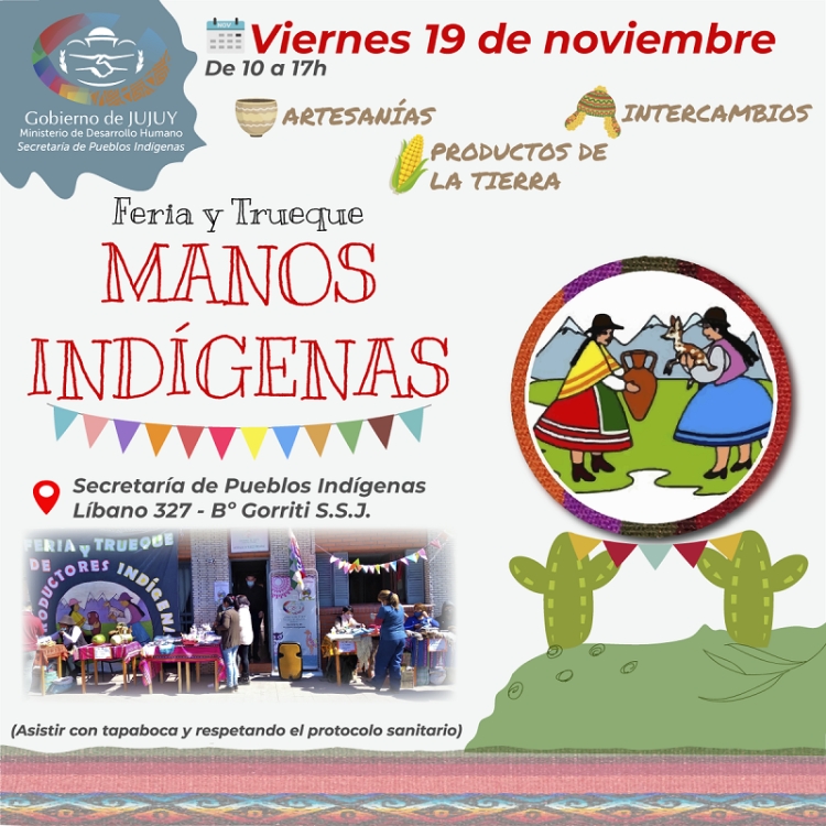 Nueva Feria y Trueque Manos Ind&iacute;genas en Capital
