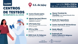 Covid-19. Centros de Testeo de capital atender&aacute;n en nuevo horario