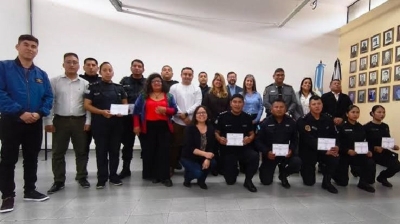 Finaliz&oacute; la primera capacitaci&oacute;n al personal policial sobre el Sistema Penal Juvenil