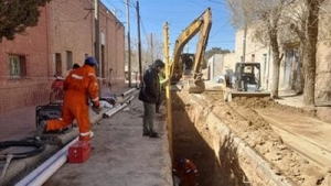 La Quiaca: Etapa final para la instalaci&oacute;n de una nueva red cloacal y conexiones de agua y cloacas
