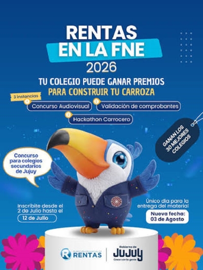 "Rentas en la FNE 2026": educaci&oacute;n tributaria, participaci&oacute;n estudiantil y apoyo a la construcci&oacute;n de carrozas