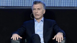 Macri carg&oacute; contra el kirchnerismo en la presentaci&oacute;n de su libro "Primer Tiempo"