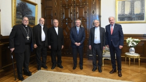 El Presidente recibi&oacute; a la Comisi&oacute;n Ejecutiva de la Conferencia Episcopal Argentina
